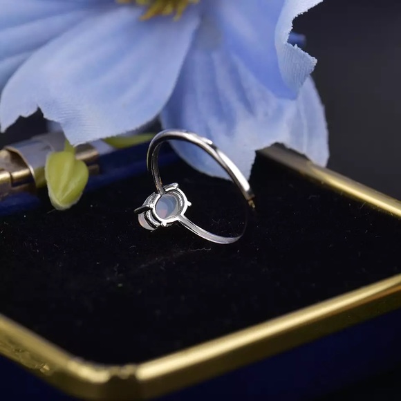 Natural Ethiopia Opal Ring Silver - adjustable ring - Picture 6 of 6